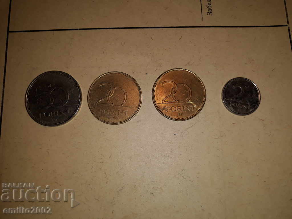 Lot coins Hungary with price 2.00 BGN | € 1.02 Lot coins Hungary with price 2.00 BGN | € 1.02