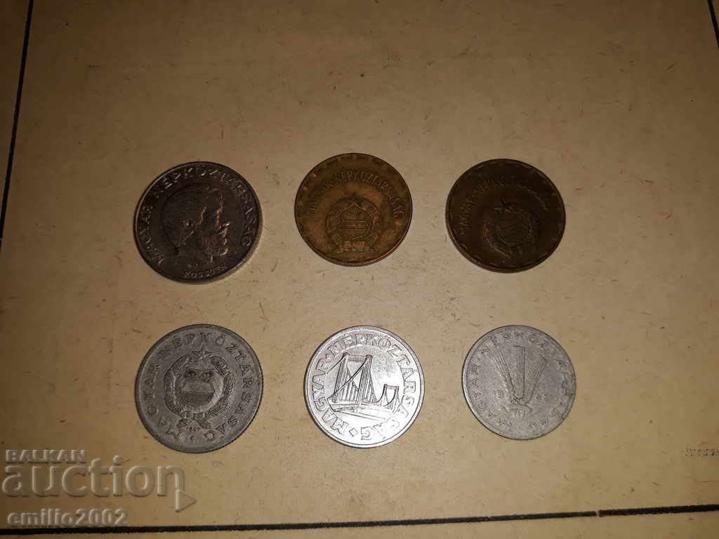 Auction Lot coins Hungary Auction Lot coins Hungary