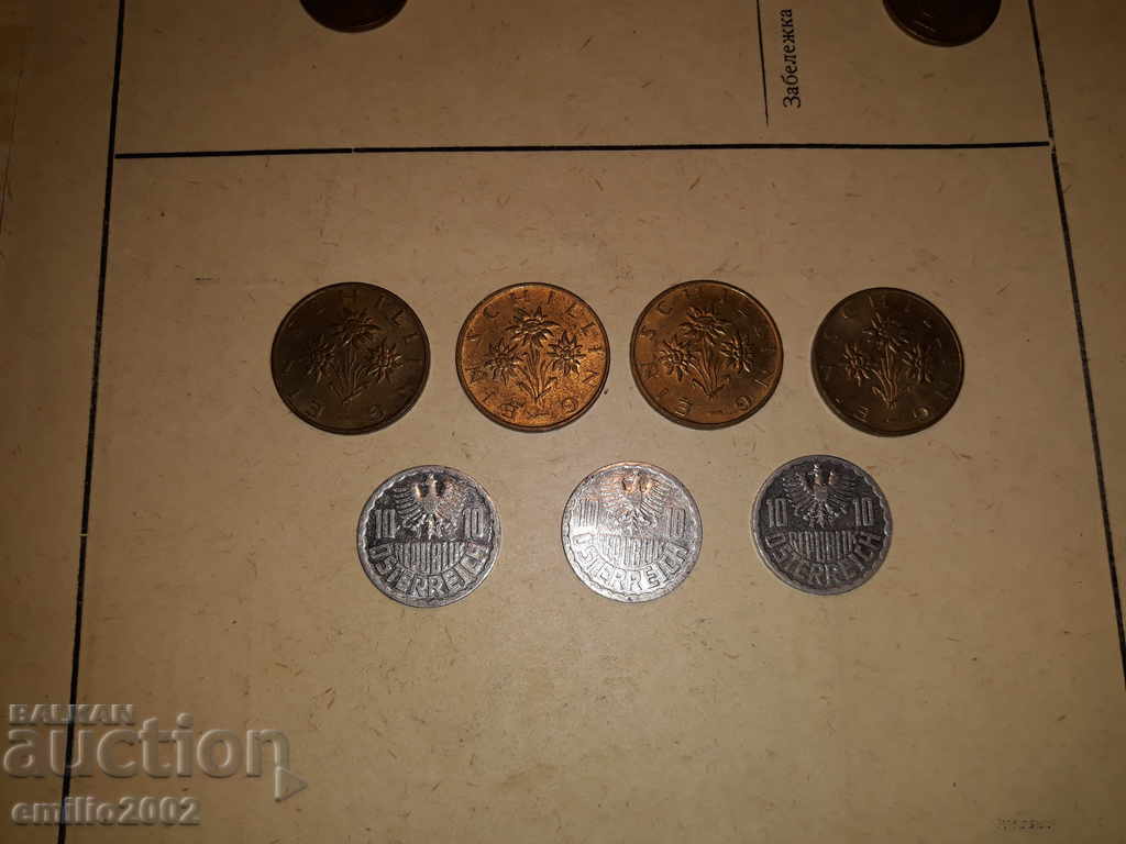 Delivery of Lot coins Austria Delivery of Lot coins Austria