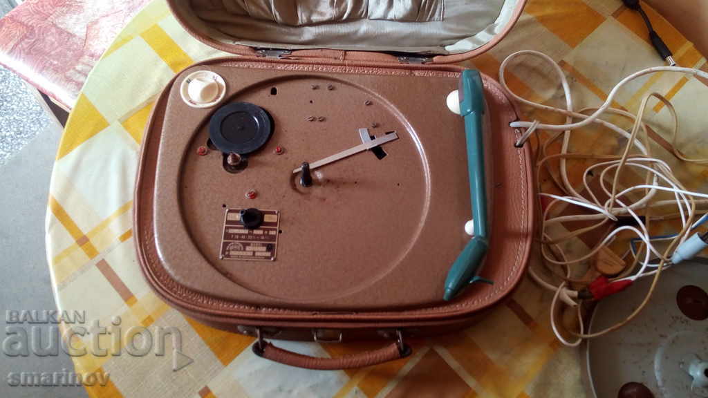 Παράδοση παλιό ρετρό γραμμόφωνο