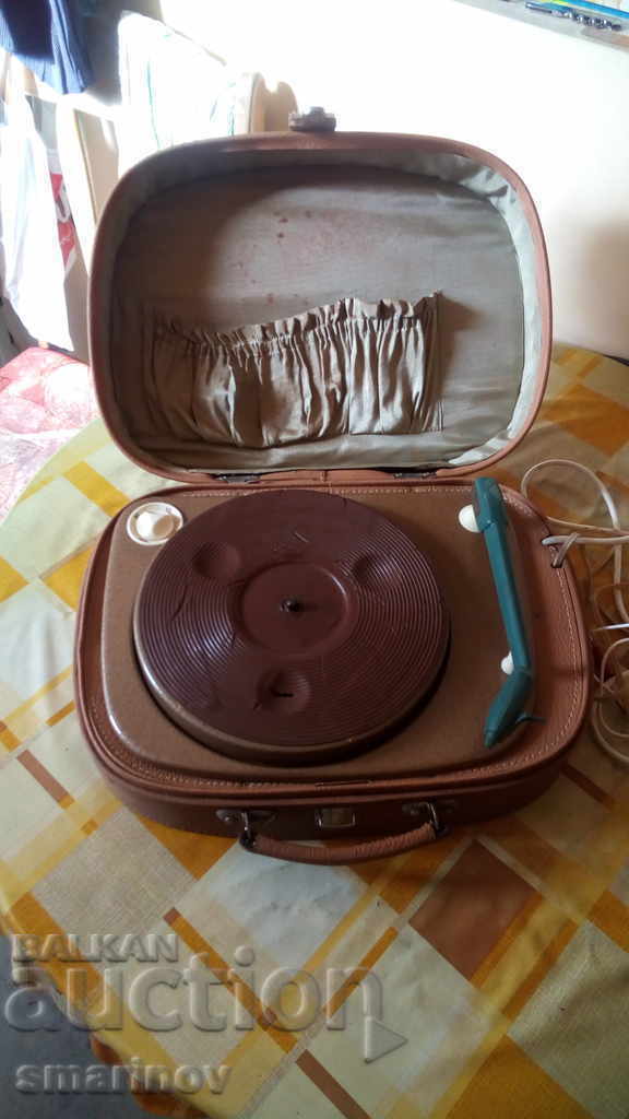 old retro gramophone