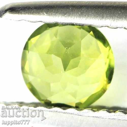 Auction  0.54 carat peridot phaset