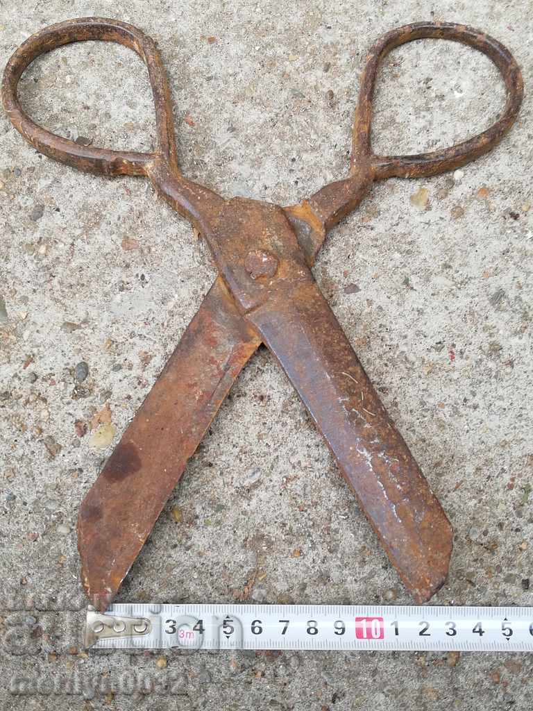 Παράδοση Αναγέννηση πλαστά ψαλίδι, σίδερο