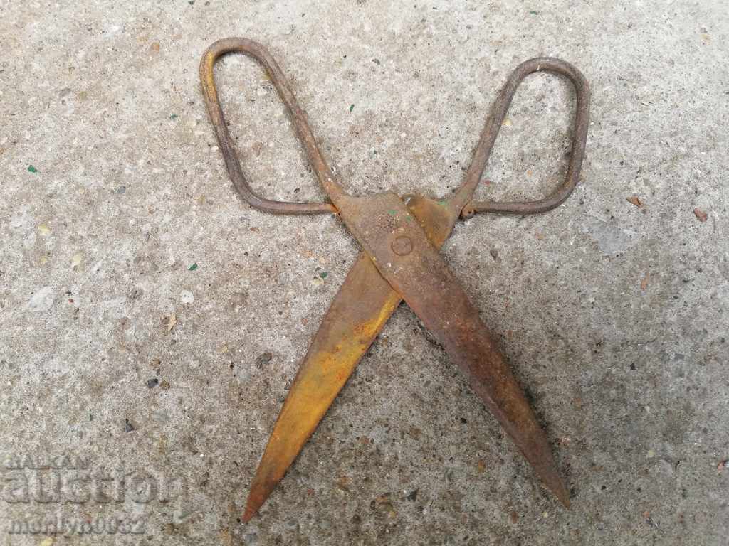 Renaissance forged scissors, wrought iron - 6 Renaissance forged scissors, wrought iron - 6