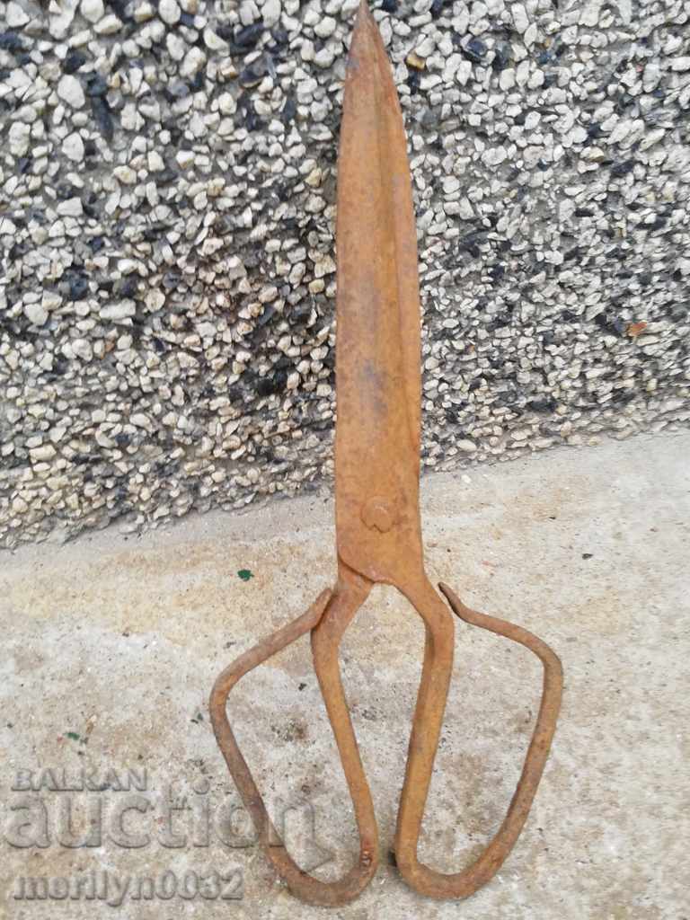 Renaissance forged scissors, wrought iron with price 38.00 BGN | € 19.43 Renaissance forged scissors, wrought iron with price 38.00 BGN | € 19.43