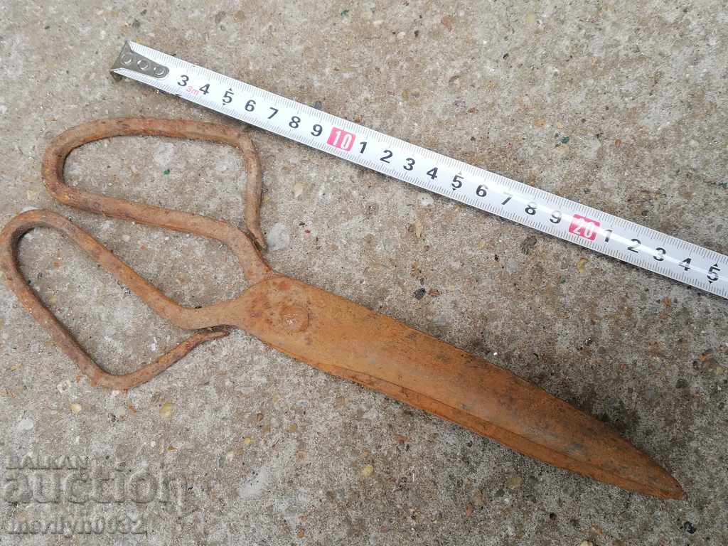 Delivery of Renaissance forged scissors, wrought iron Delivery of Renaissance forged scissors, wrought iron