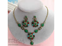 Necklace with earrings set-1