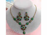 Necklace with earrings set-1