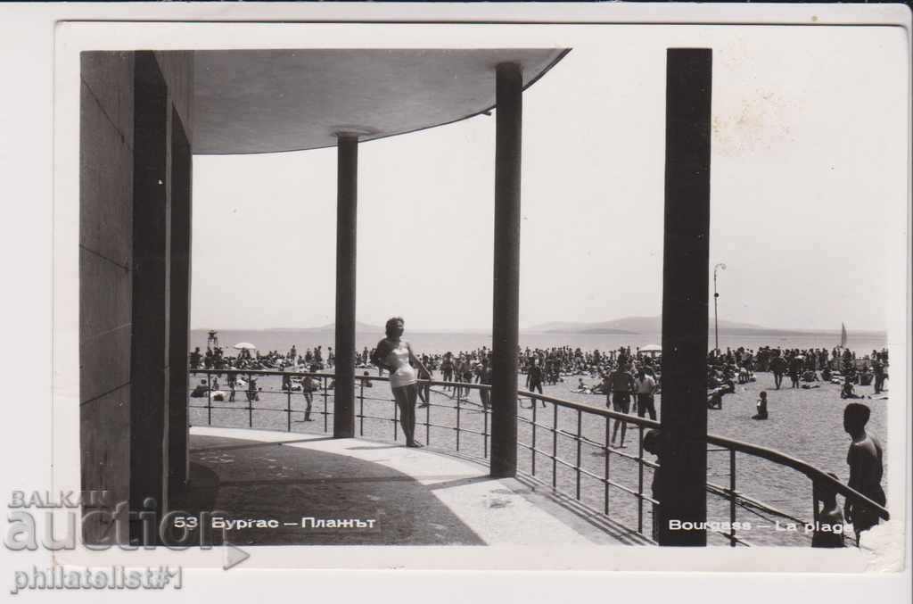BURGAS BEACH CARDIC - VIEW about 1935 B 010