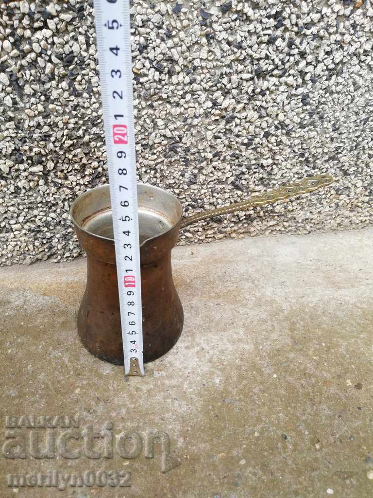 Old copper tin, coffee, baker, copper pot - 5 Old copper tin, coffee, baker, copper pot - 5