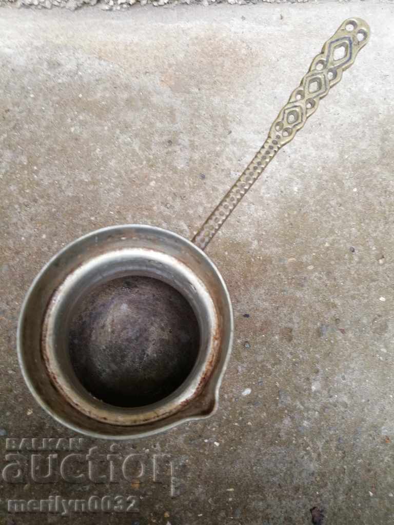 Old copper tin, coffee, baker, copper pot - 6 Old copper tin, coffee, baker, copper pot - 6