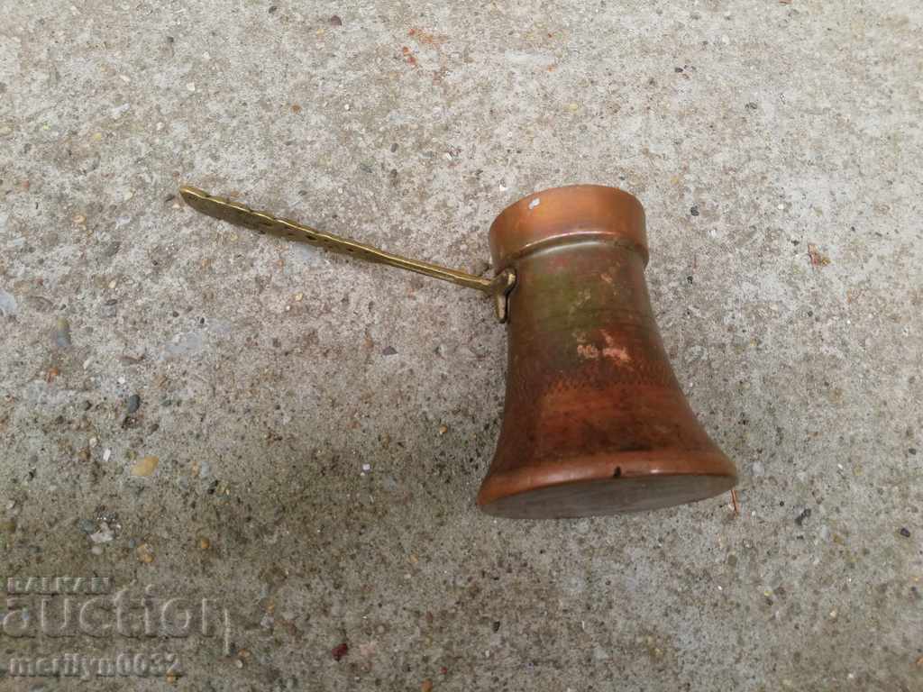 Old copper tin, coffee, baker, copper pot - 6 Old copper tin, coffee, baker, copper pot - 6