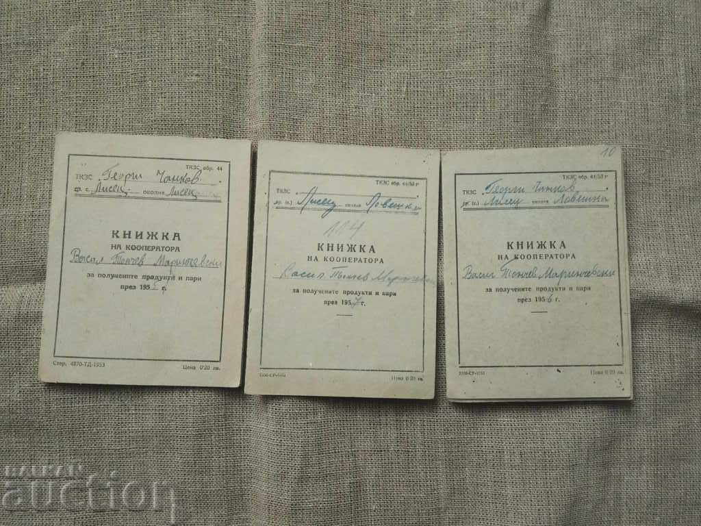 Broșură a Cooperativei Cooperatiste Cooperative - Lieset pentru perioada 1955-6-7
