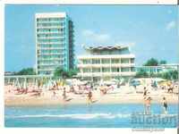 Card Bulgaria Sunny Beach The beach 12 **