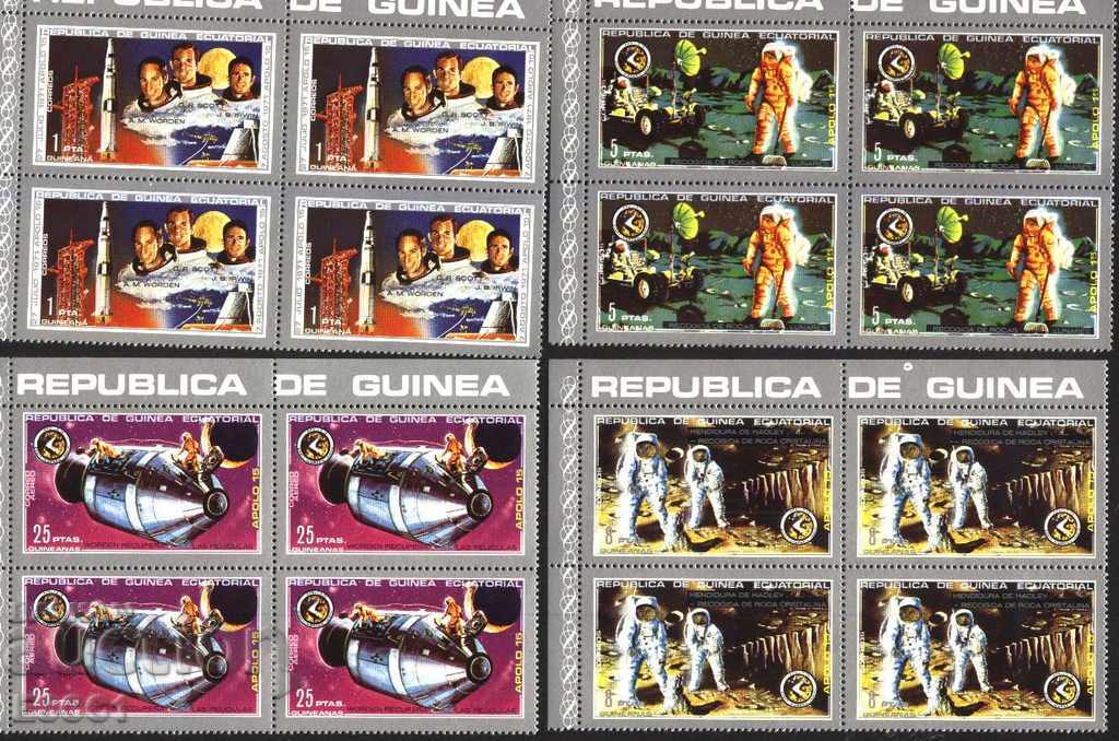 Auction Pure Marks in Cosmos Apollo 1972 Equatorial Guinea Auction Pure Marks in Cosmos Apollo 1972 Equatorial Guinea