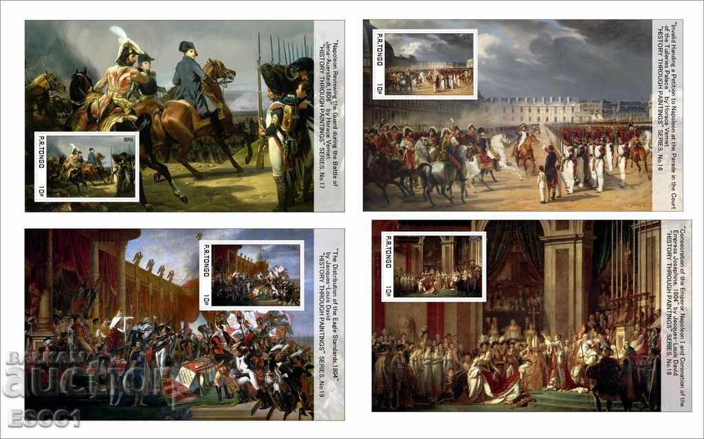 Auction Pure Blocks Painting Napoleon Bonaparte 2018 from Tongo Auction Pure Blocks Painting Napoleon Bonaparte 2018 from Tongo