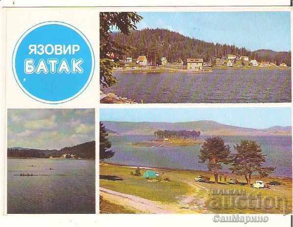 Картичка  България  Язовир Батак 8*
