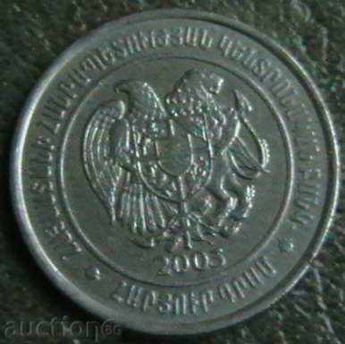 100 Drama 2003, Armenia with price 4.50 BGN | € 2.30