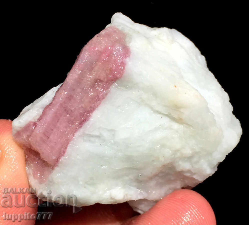 pink tourmaline of a mineral matrix - 6 pink tourmaline of a mineral matrix - 6