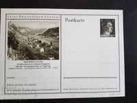 Германия Пощенска карта Вехлен р. Елба 1942 чиста