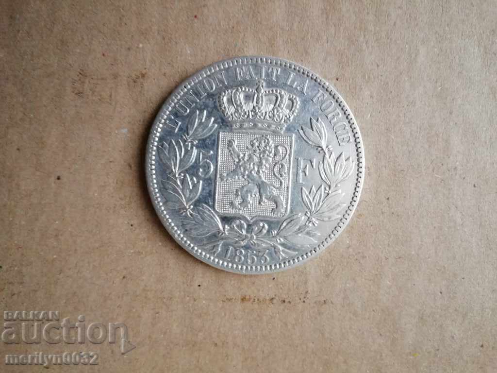 Silver 5 Francs Silver Coin with price € 78.98 | 154.47 BGN Silver 5 Francs Silver Coin with price € 78.98 | 154.47 BGN