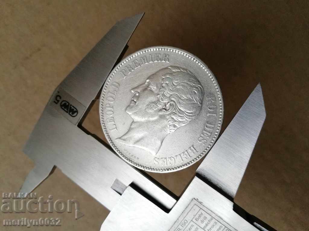 Silver 5 Francs Silver Coin - 6 Silver 5 Francs Silver Coin - 6