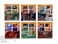 Καθαρό μπλοκ Disney Animation Coco Aladdin Bambi 2018 Τόνγκο