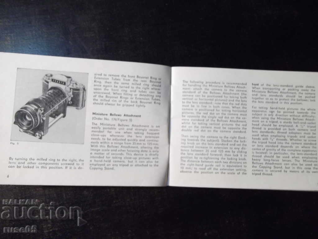 Delivery of "EXAKTA and EXA accessories" - 28 pages Delivery of "EXAKTA and EXA accessories" - 28 pages