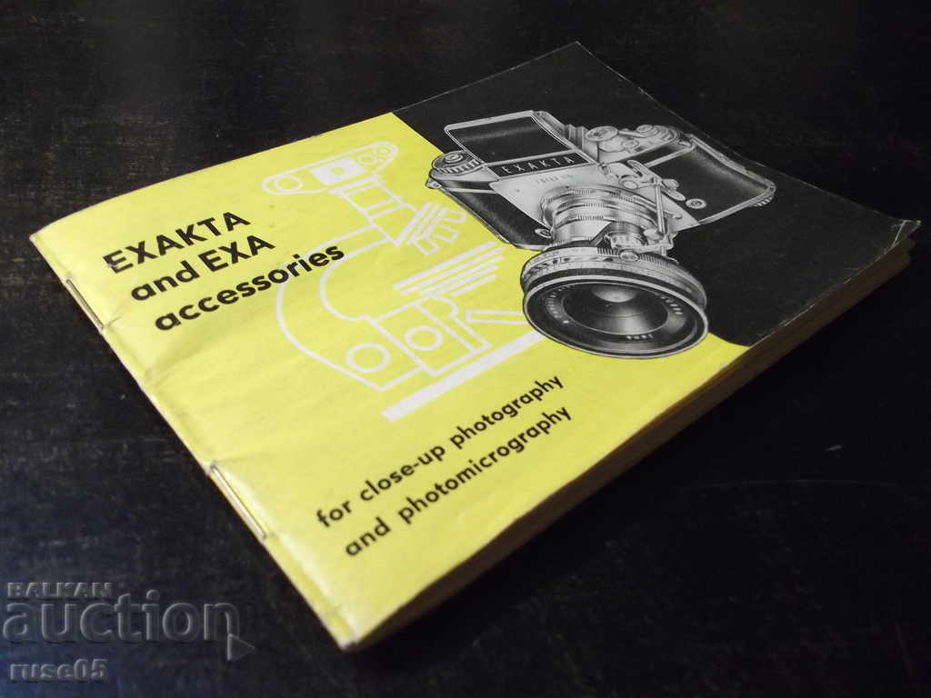"EXAKTA and EXA accessories" - 28 pages - 7 "EXAKTA and EXA accessories" - 28 pages - 7