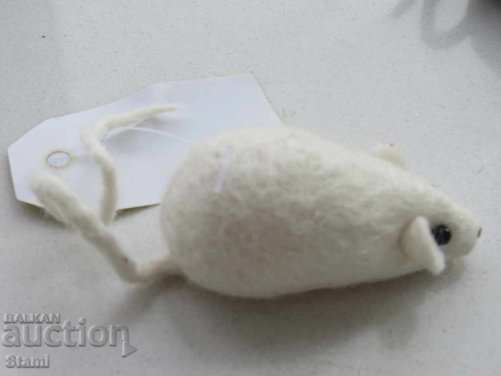 Auction Mouse - Ecologically clean toy from felt, handmade, new Auction Mouse - Ecologically clean toy from felt, handmade, new