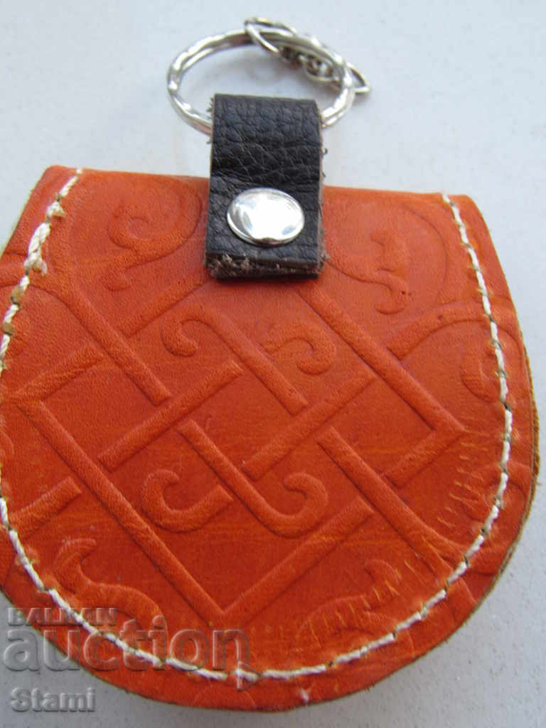 Γνήσια δερμάτινη μπρελόκ από τη σειρά Μογγολίας-18 - 7 Γνήσια δερμάτινη μπρελόκ από τη σειρά Μογγολίας-18 - 7