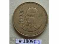1000  песос 1989 Мексико