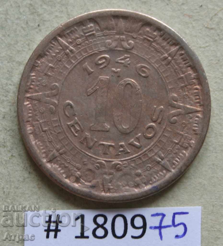 10 cent. 1946 Mexico