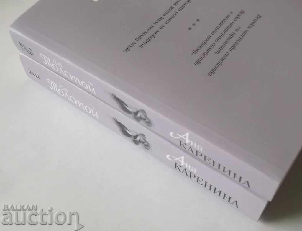 Auction Anna Karenina. Tom 1-2 Leo Tolstoy 2013 Auction Anna Karenina. Tom 1-2 Leo Tolstoy 2013