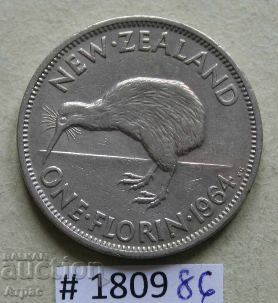 1 флорин 1964  Нова Зеландия