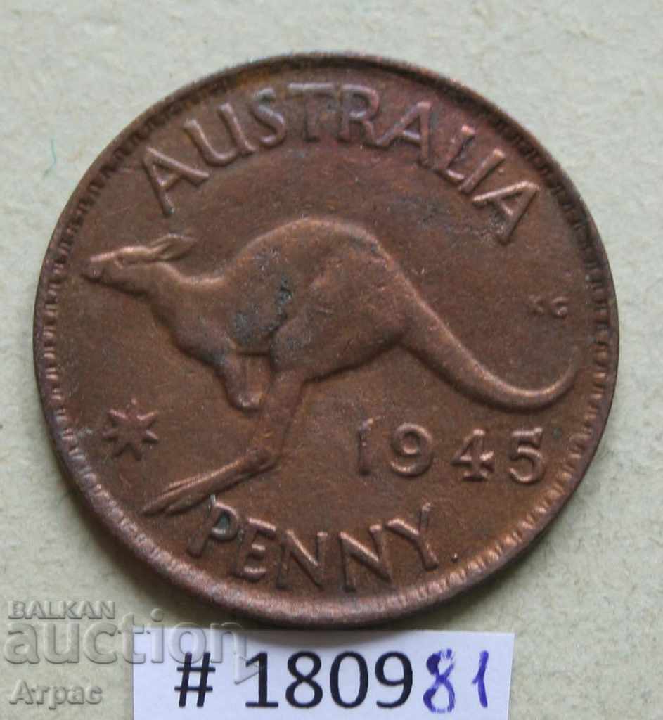 1 penny 1945 Australia