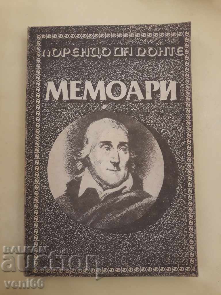 Lorenzo Di Ponte - Memoirs