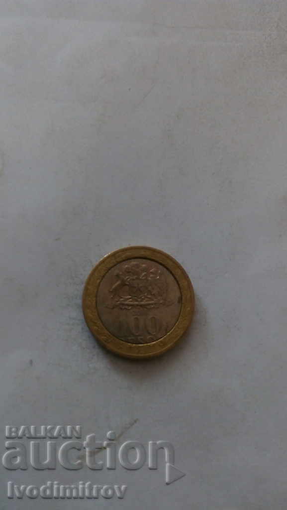 Chile 100 peso 2008