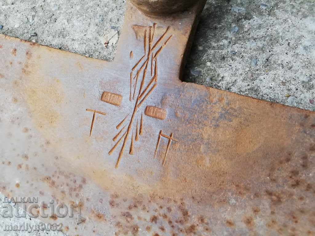 Παλιά σκαπάνη, σφυρήλατο σίδερο, συσκευή, εργαλείο - 5 Παλιά σκαπάνη, σφυρήλατο σίδερο, συσκευή, εργαλείο - 5