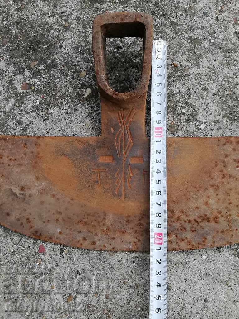 Παλιά σκαπάνη, σφυρήλατο σίδερο, συσκευή, εργαλείο - 6 Παλιά σκαπάνη, σφυρήλατο σίδερο, συσκευή, εργαλείο - 6
