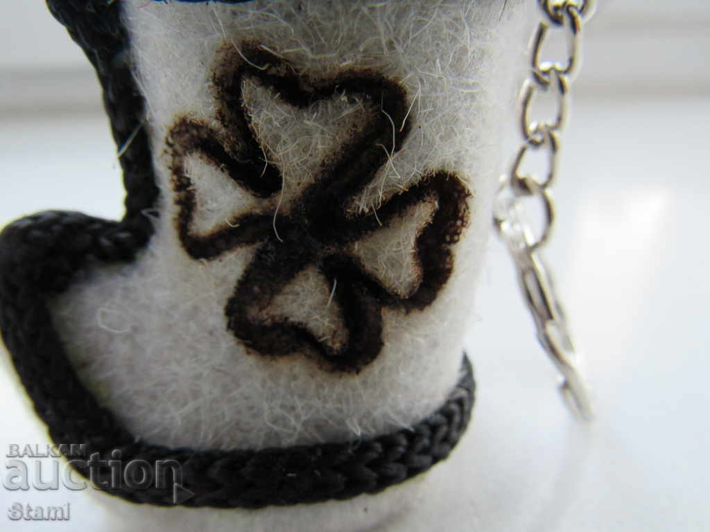 Μανγκόλι Μπρελόκ Κουμπί Μπότας - 5