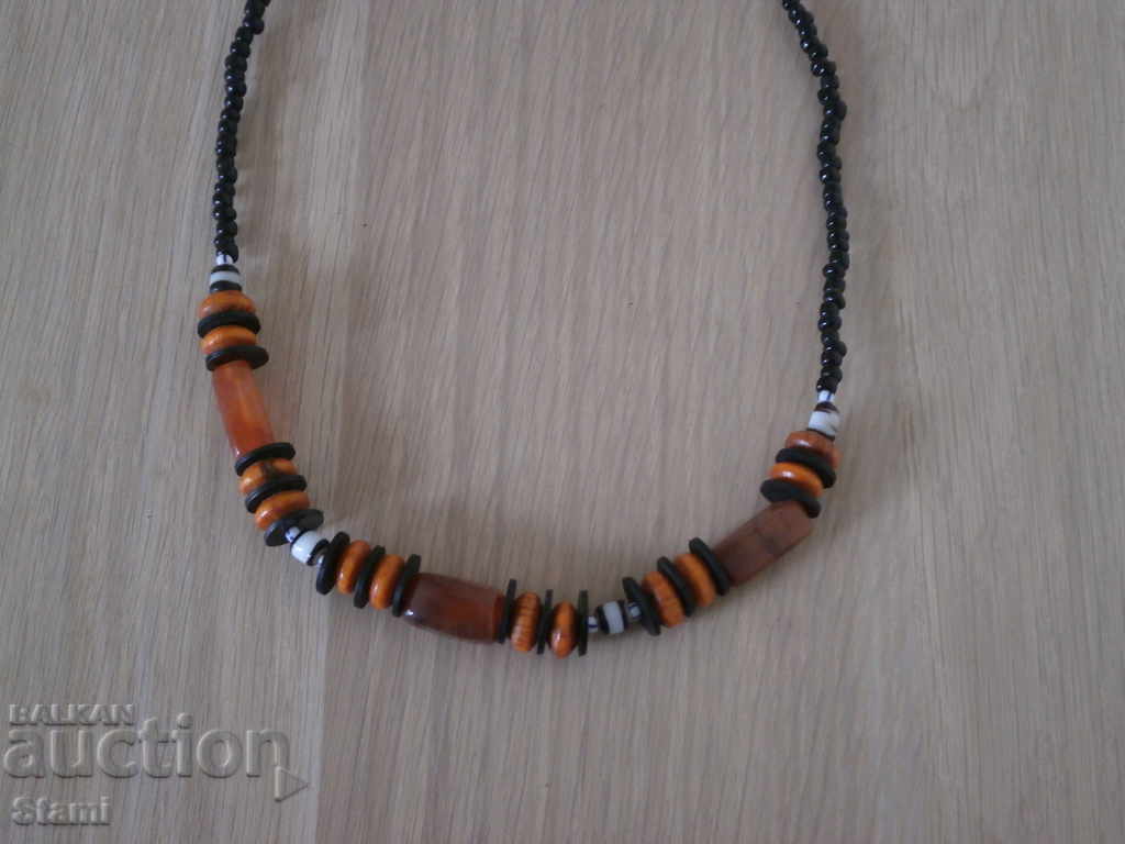 Necklace with African motifs in grunge style-7 with price 17.00 BGN | € 8.69 Necklace with African motifs in grunge style-7 with price 17.00 BGN | € 8.69