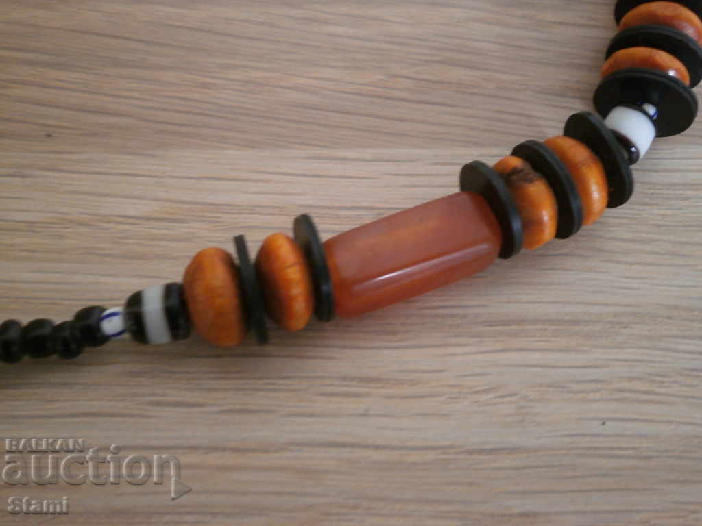 Necklace with African motifs in grunge style-7 - 5 Necklace with African motifs in grunge style-7 - 5