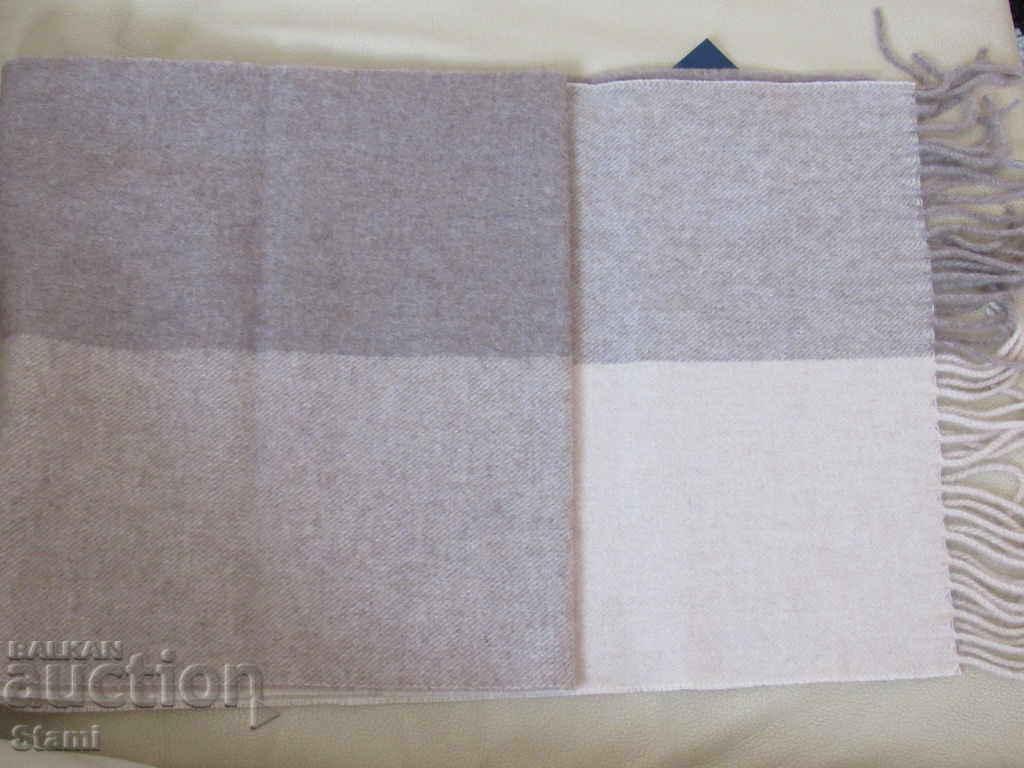 Fine scarf 100% cashmere, cappuccino, Mongolia - 6 Fine scarf 100% cashmere, cappuccino, Mongolia - 6