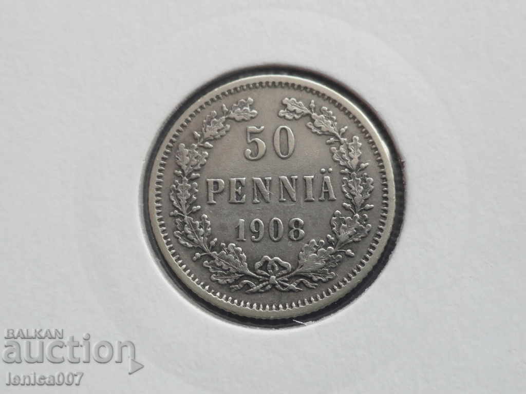 Русия (Финландия) 1908г. - 50 пення