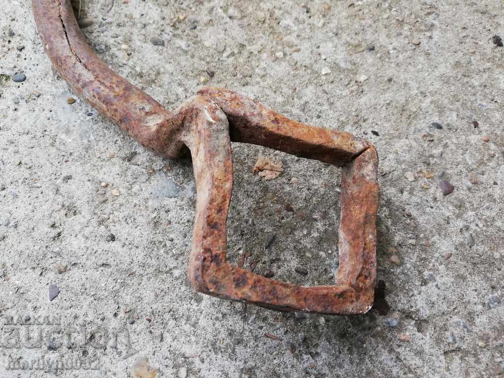 Old forged key wagon forged iron tool - 6 Old forged key wagon forged iron tool - 6