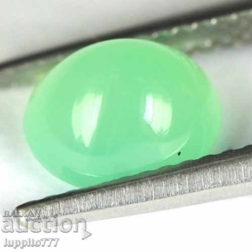 1.81 carat chrysoprase cabochon with price 64.50 BGN | € 32.98 1.81 carat chrysoprase cabochon with price 64.50 BGN | € 32.98