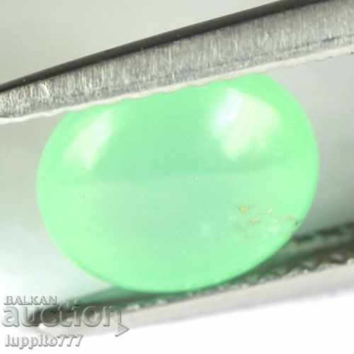 Auction 1.81 carat chrysoprase cabochon Auction 1.81 carat chrysoprase cabochon