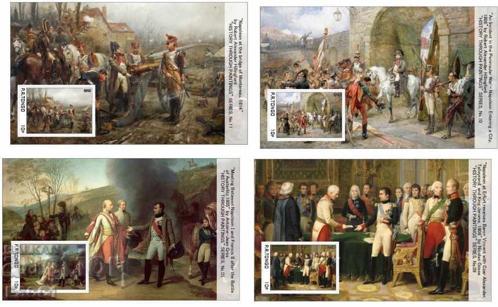 Auction Pure Blocks Painting Napoleon Bonaparte 2018 from Tongo Auction Pure Blocks Painting Napoleon Bonaparte 2018 from Tongo