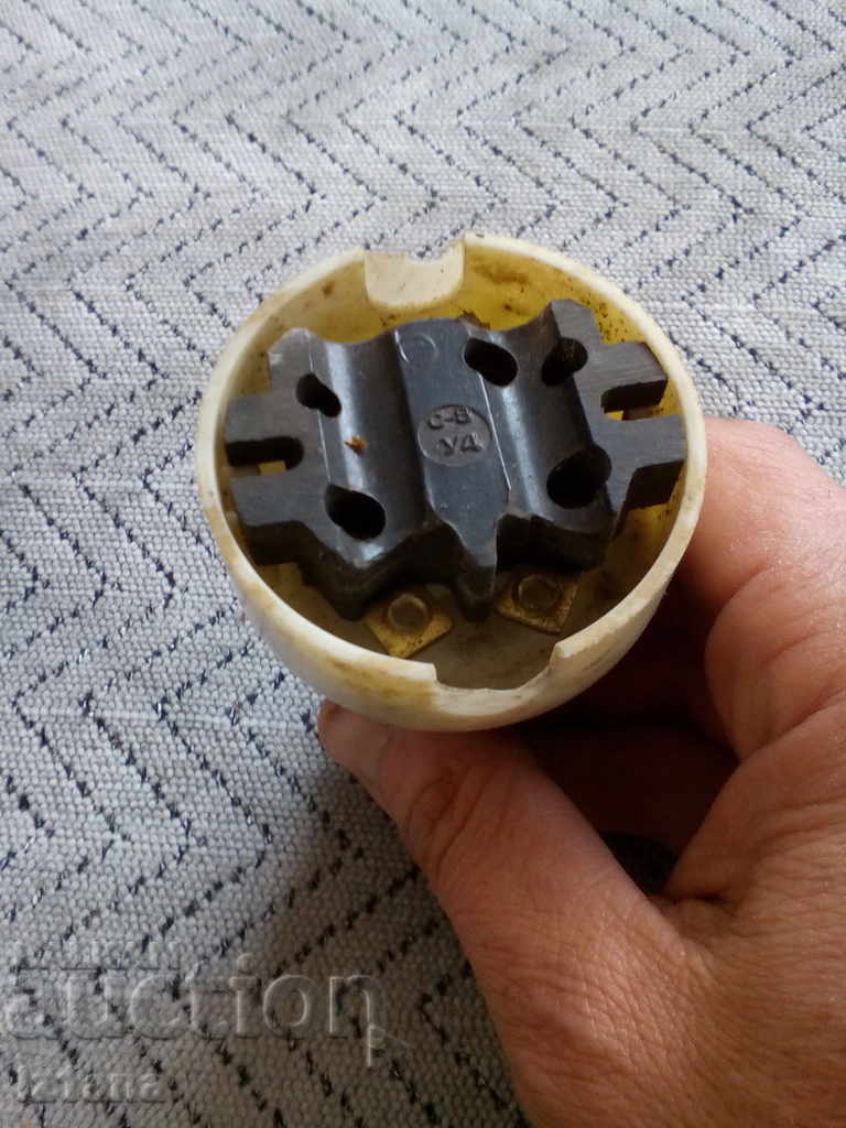 Auction Old plug and socket Auction Old plug and socket